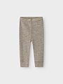 Name It Wang Wool Needle Longjohn Solid Satellite