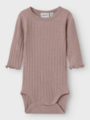 Name It Wossa Rib Long Sleeve Body Antler