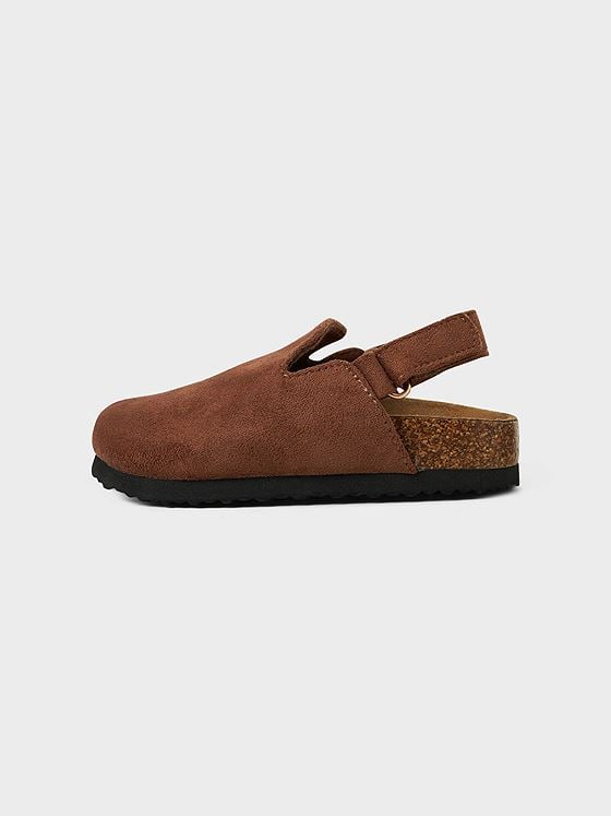 Name It Avery Mules Bitter Chocolate