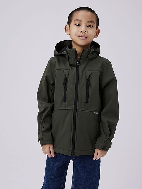 Name It Alfa08 Softshell Jacket Sport Climbing Ivy