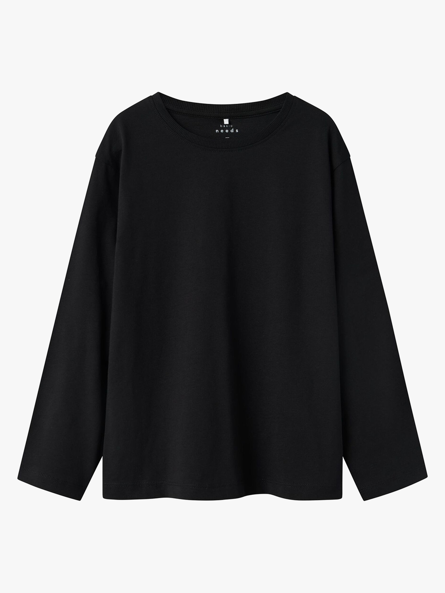 Name It Vobbo Long Sleeve Nreg Top Black