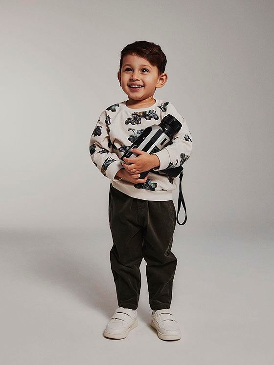 Name It Ben Tapered Cord Pant Tea Leaf