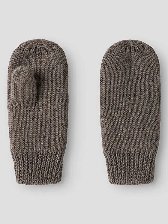 Name It Flash Wool Mitten 3 Morel