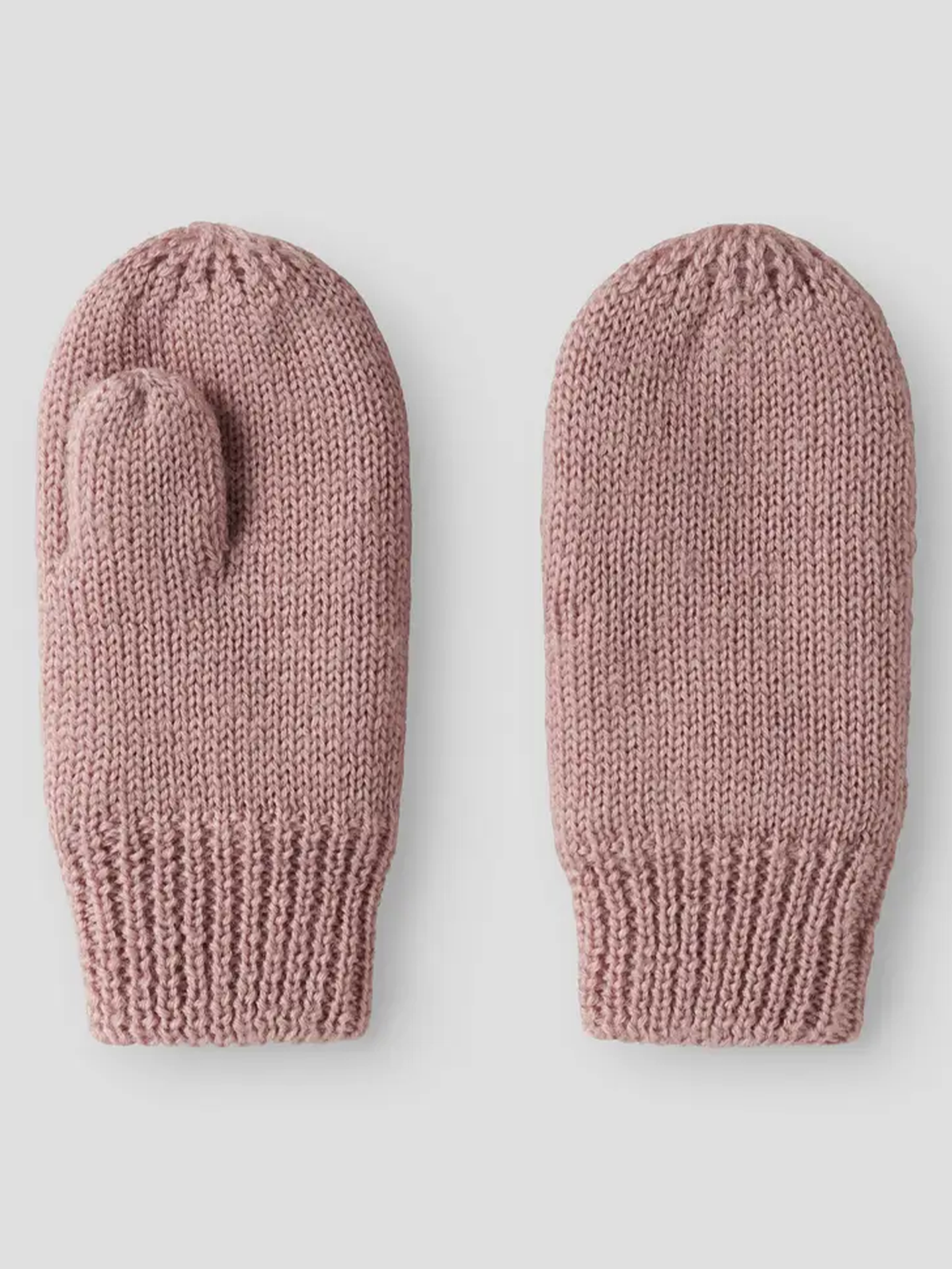 Name It Flash Wool Mitten 3 Woodrose