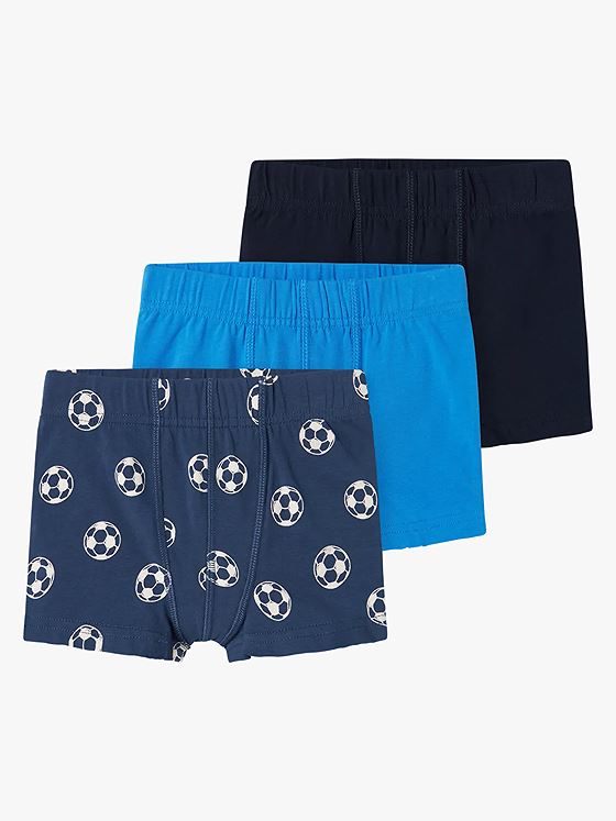 Name It Tights 3-Pack Dark Denim Football Dark Denim