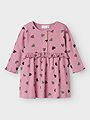 Name It Nitte Long Sleeve Dress Mauve Orchid