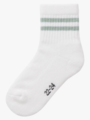 Name It Jalma Sock Bright White Aqua Gray