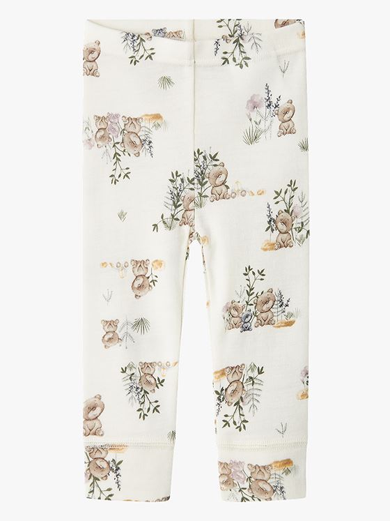 Name It Willu Wool Legging Snow White