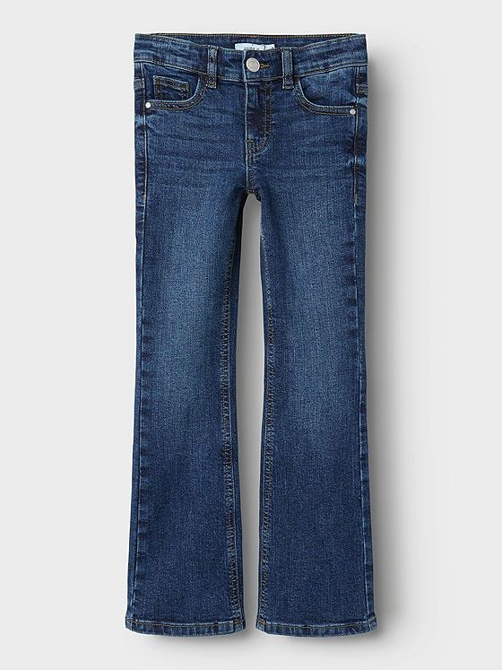 Name It Polly Skinny Boot Jeans Dark Blue Denim
