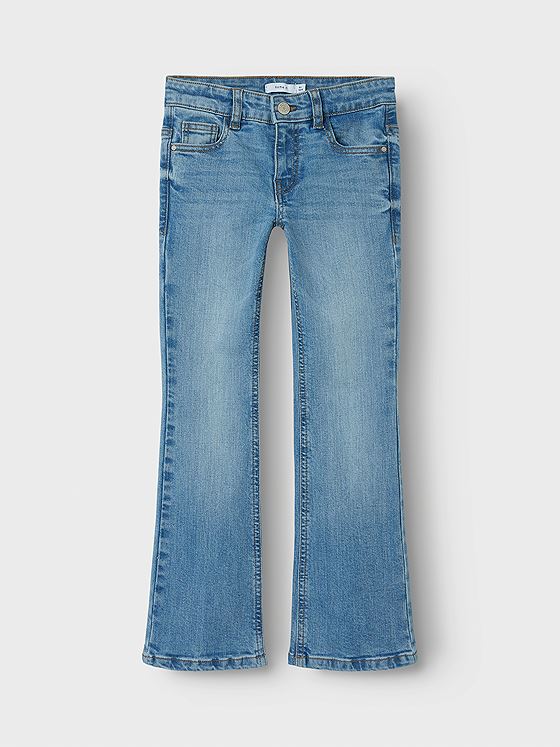 Name It Polly Skinny Boot Jeans Medium Blue Denim