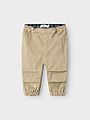 Name It Ben Baggy Twill Pant Pure Cashmere