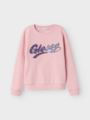 Name It Sistrine Long Sleeve Sweat Brushed Box Cameo Pink