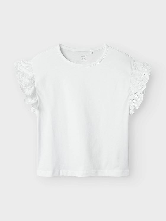 Name It Hrejaline Capsl Short Top Lucent White