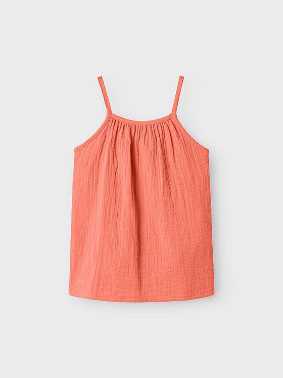Name It Hisa Short Strap Top Fresh Salmon