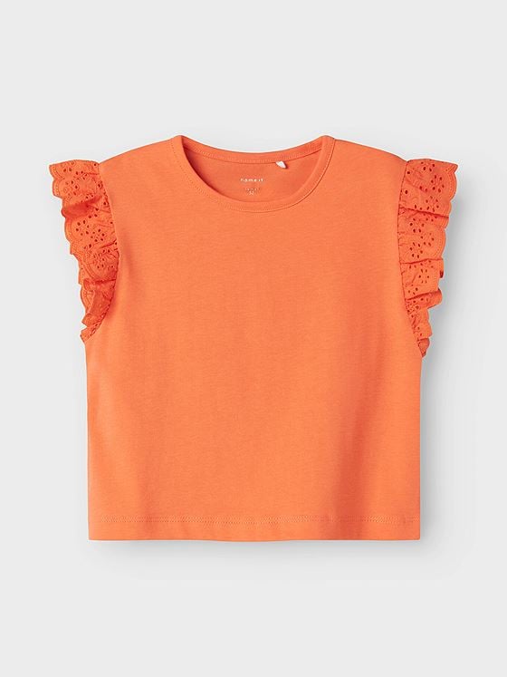 Name It Hrejaine Capsl Short Top Fresh Salmon