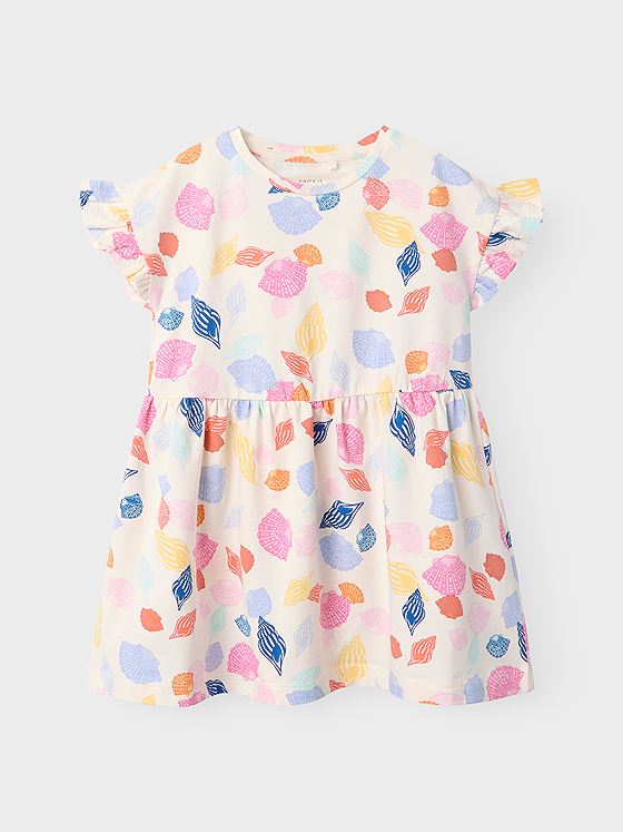 Name It Joane Short Sleeve Dress Sea Salt