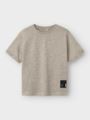 Name It Fredery Short Sleeve Top Island Fossil