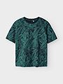 Name It Jivan Short Sleeve Top Deep Jungle