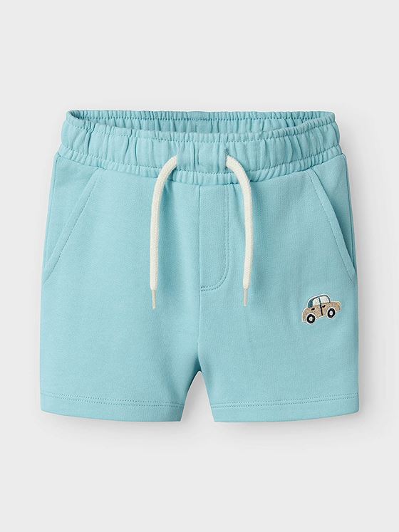 Name It Fritzo Sweat Shorts Unbrushed Aquatic