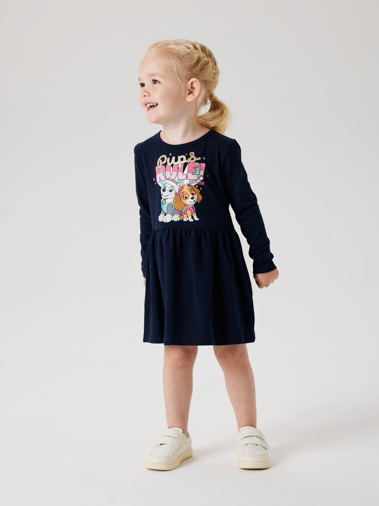 Name It Dyma Pawpatrol Long Sleeve Dress Dark Sapphire