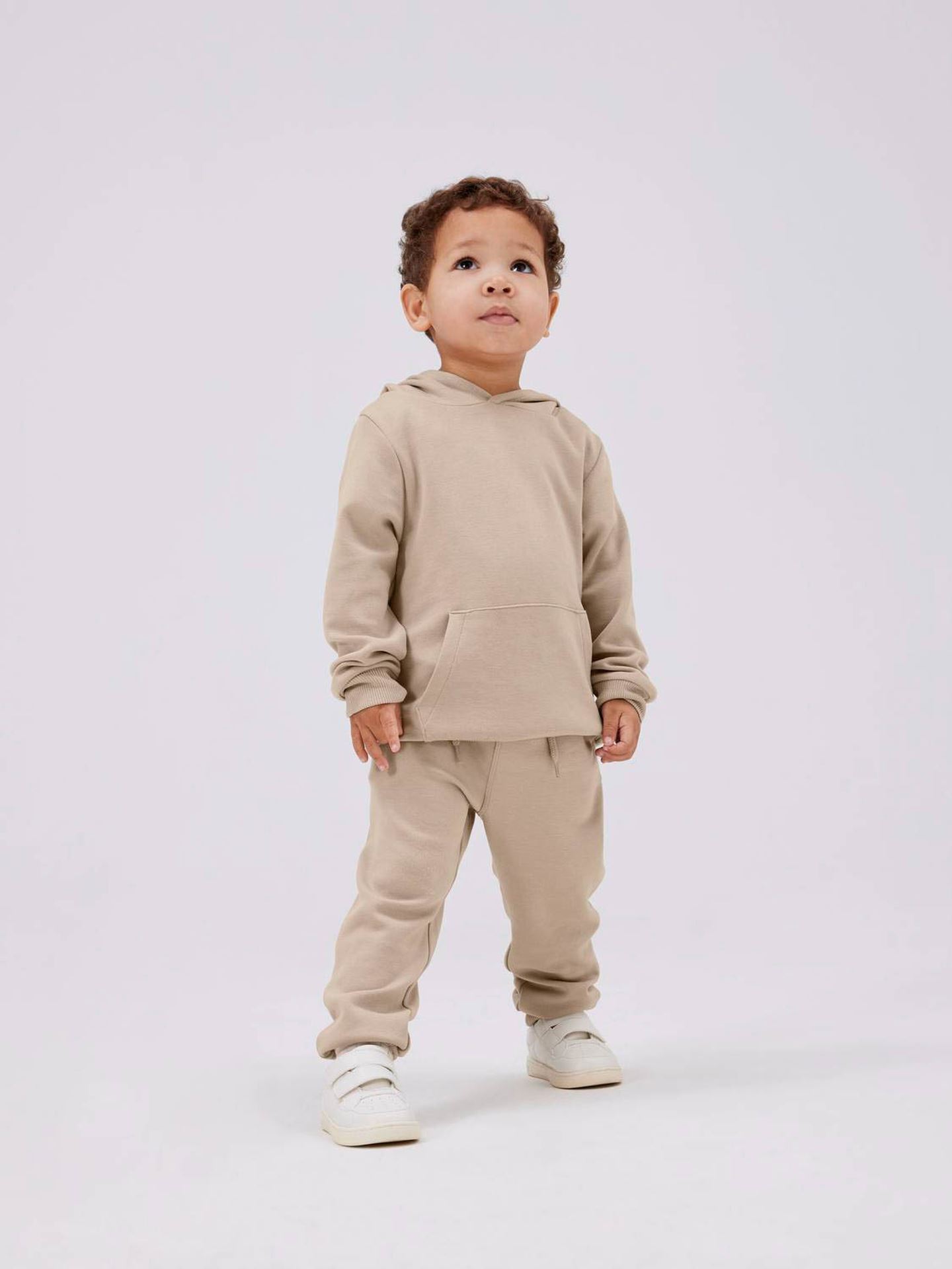 Name It Renee Long Sleeve Sweat Unbrushed Pure Cashmere