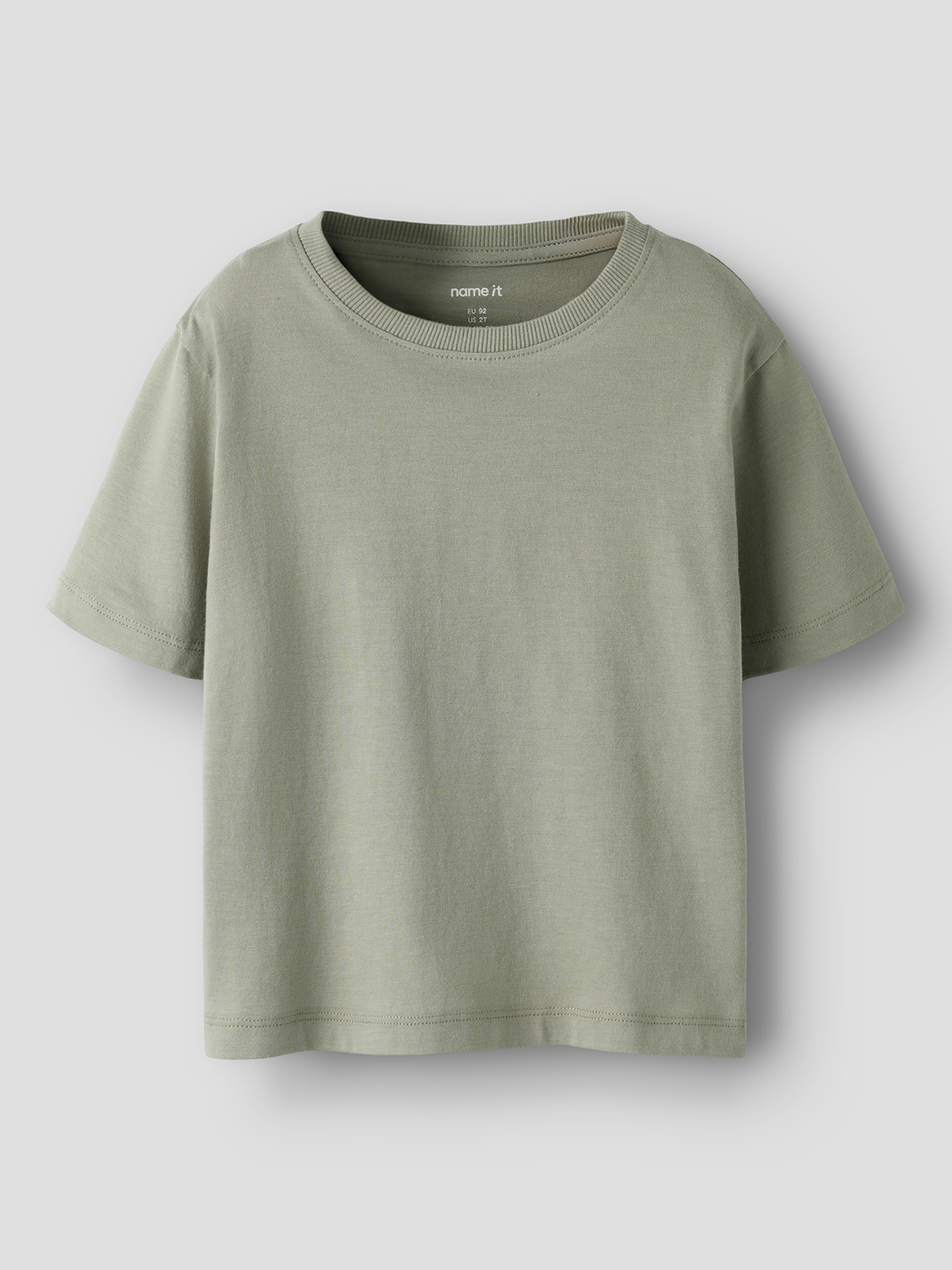 Name It Vobbo Short Sleeve Nreg Top Shadow Grey