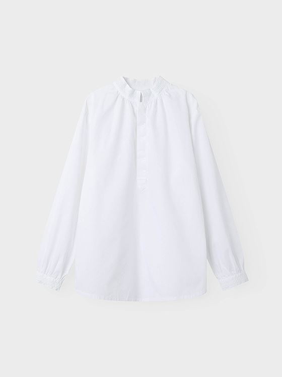 Name It Toby Long Sleeve Shirt Xxv Bright White