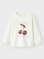 Name It Berrie Long Sleeve Top Cloud Dancer