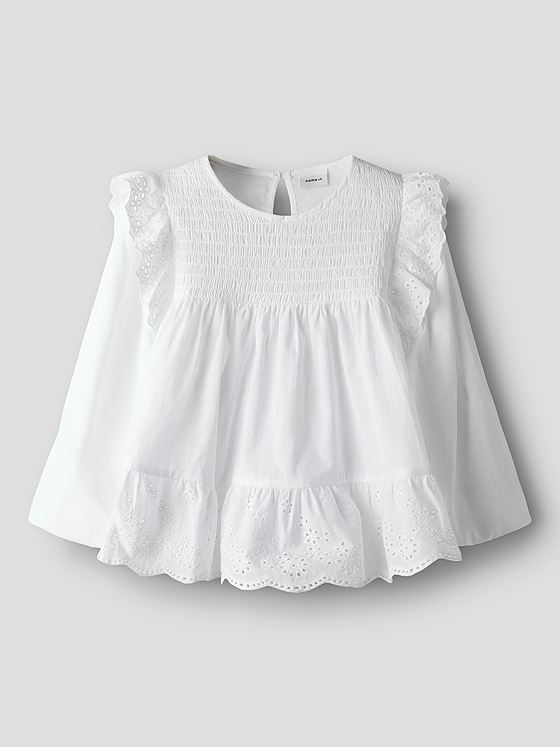 Name It Fitora 2/4 Shirt Bright White