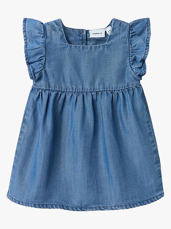 Name It Dagmar Denim Dress Medium Blue Denim