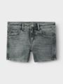 Name It Salli Slim Denim Shorts Light Grey Denim