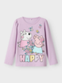 Name It Fiffi Peppa Long Sleeve Top Box Orchid Bloom
