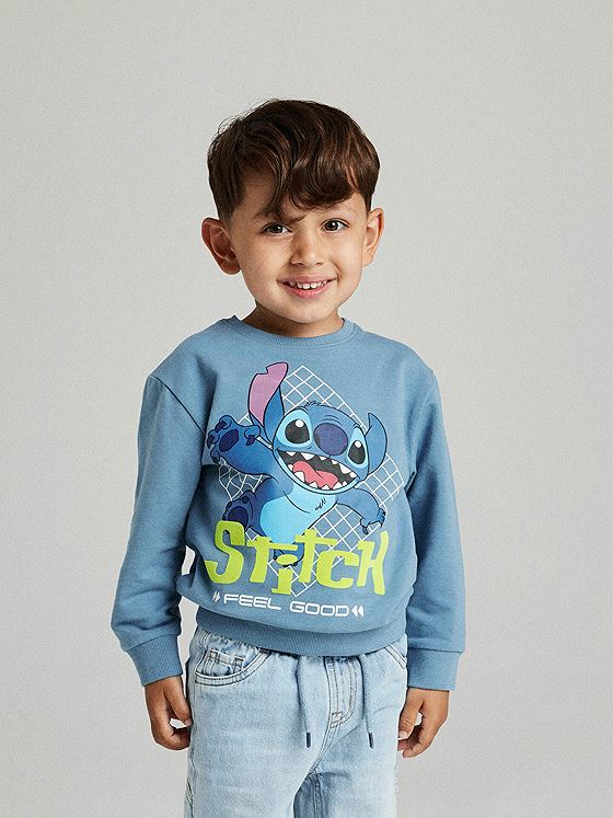 Name It Felix Stitch Sweat Spring Lake
