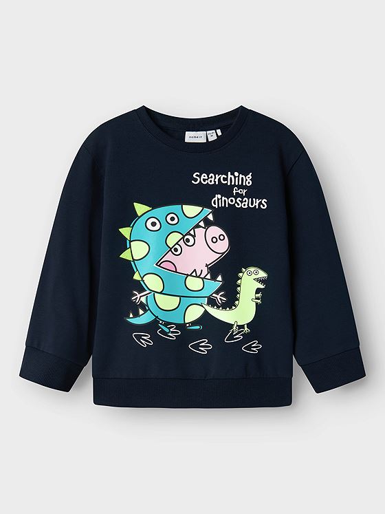 Name It Find Peppa Sweat Unbrushed Navy Blazer