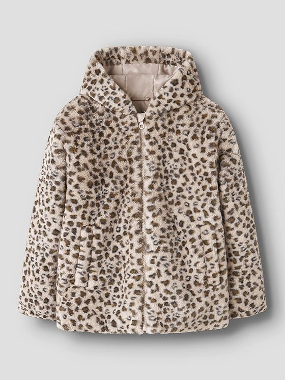 Name It Mila Jacket W Hood Pb Oxford Tan
