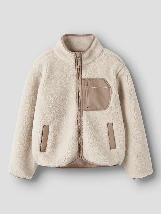 Name It Mattia Sherpa Jacket Pb Moonbeam