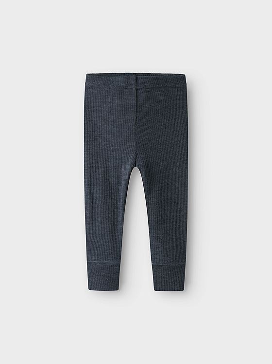 Name It Wax Wool Rib Legging Ombre Blue