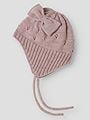 Name It Wrilla Bow Wool Knit Hat Shadow Gray