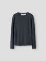 Name It Wax Wool Rib Long Sleeve Top Ombre Blue
