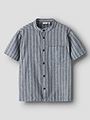Name It Halom Short Sleeve Shirt Box Blue Mirage
