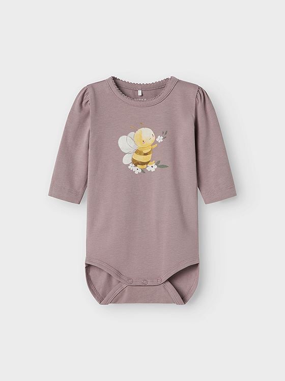 Name It Jolanta Long Sleeve Body Box Purple Dove