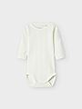 Name It Happy Long Sleeve Body Cloud Dancer
