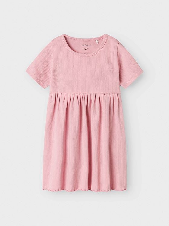 Name It Halley Short Sleeve Dress Cameo Pink