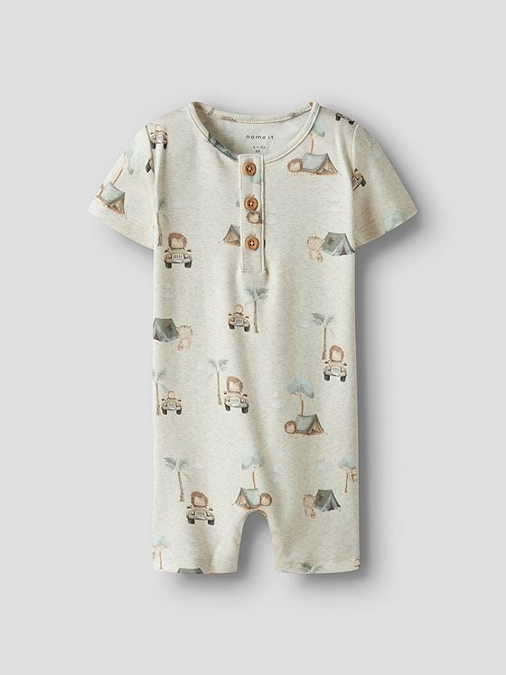 Name It Help Sunsuit Peyote Melange