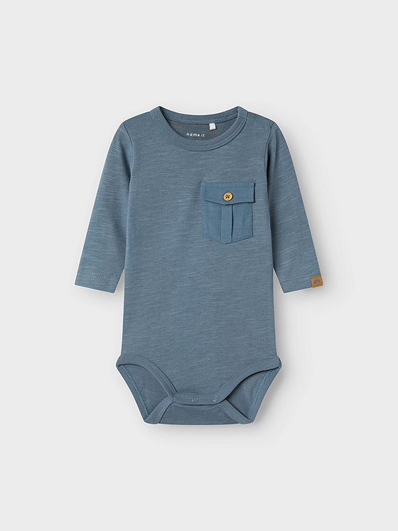 Name It Howel Long Sleeve Body Blue Mirage