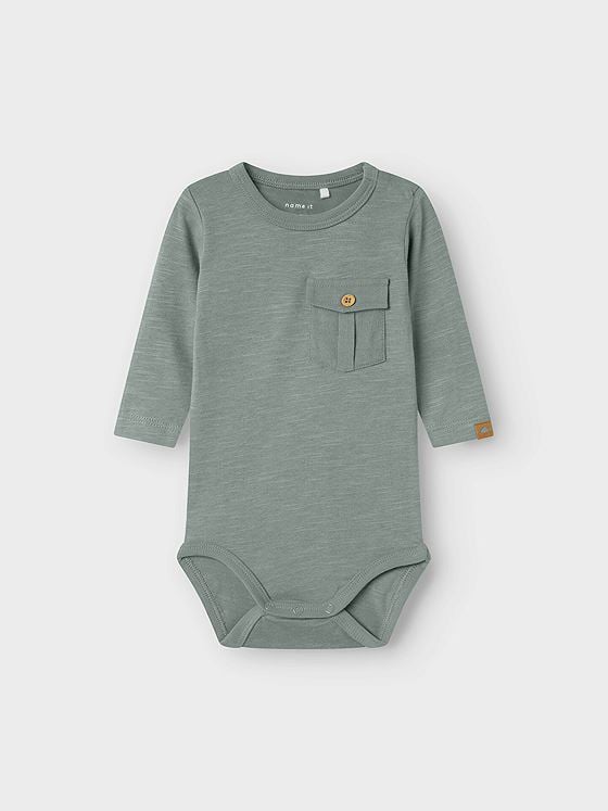 Name It Howel Long Sleeve Body Slate Gray