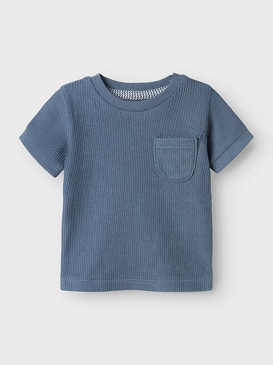 Name It Jush Short Sleeve Top Blue Mirage