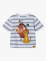 Name It Audo Lionking Nreg Short Sleeve Top Bright White