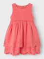 Name It Halina Short Sleeve Dress Spiced Coral
