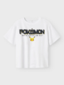 Name It Mat Pokemon Short Sleeve Top Box Sky Bright White